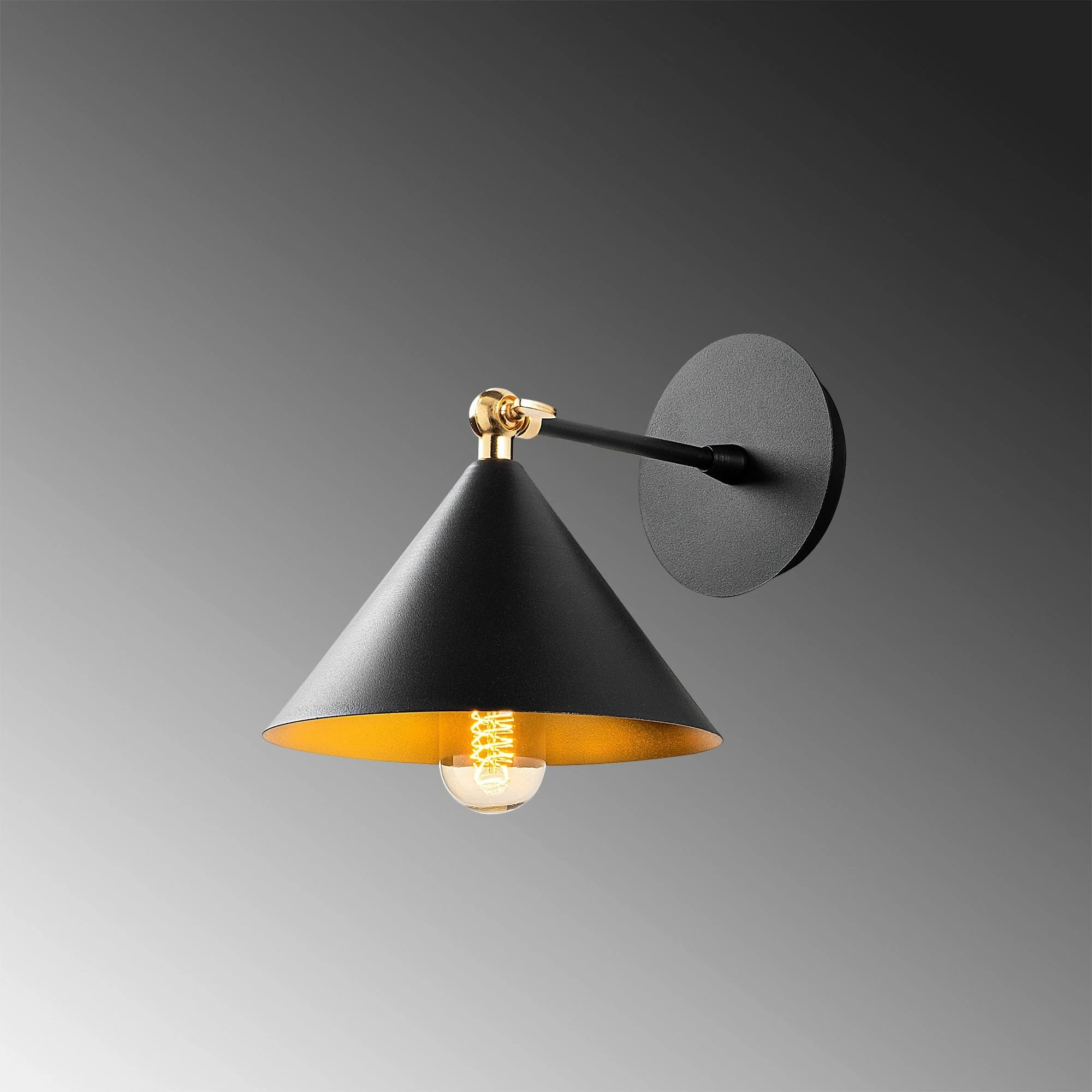 Llambë muri Opviq, Berceste, e zezë, 185BLACK-A