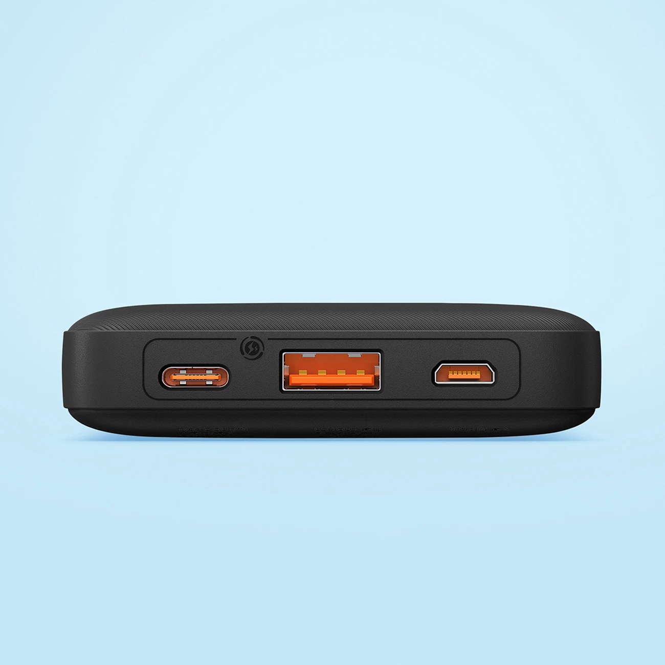Powerbank Baseus Airpow 10000mAh, 20W, me kabllo USB-A në USB-C, e zezë