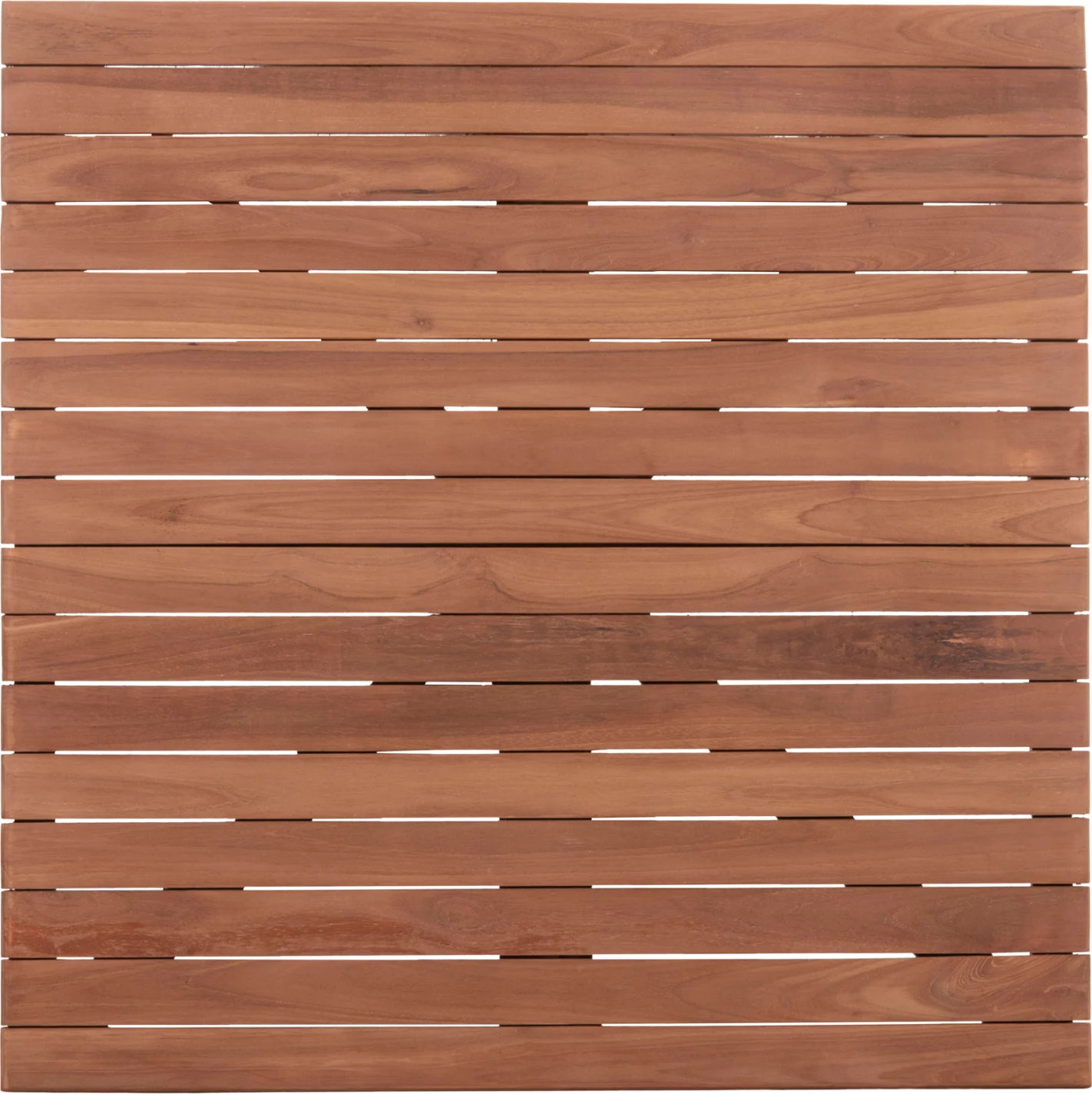 Sipërfaqe tavoline katrore, dru tik natyral, 80x80x4cm