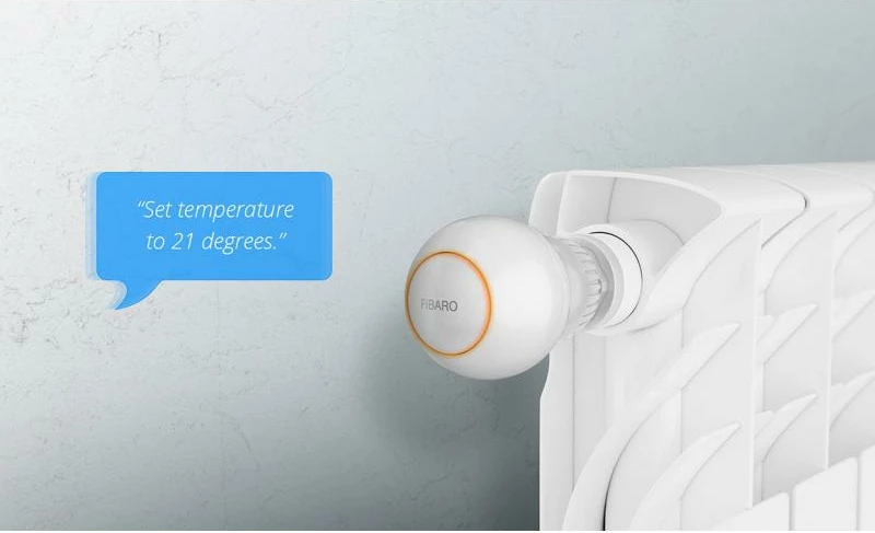 Kontrollor ngrohjeje për radiator, FIBARO Heat Controller FGT-001 (FGT001), smart termostatik, i bardhë