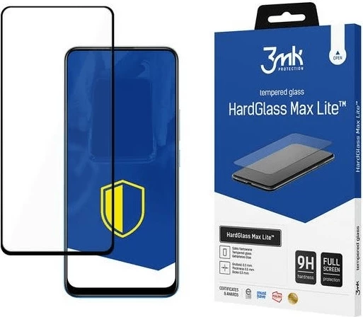 Xham mbrojtës 3MK HardGlass Max Lite për Realme 10 4G, full screen, 9H