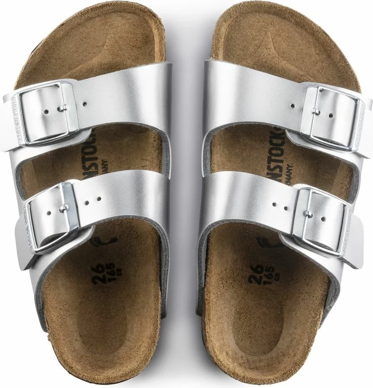 Flip-flops për fëmijë Birkenstock, kafe dhe të zeza