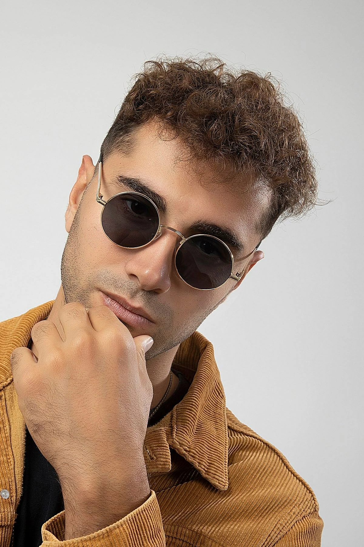 Syze dielli për meshkuj, ngjyrë ari dhe e zezë, Jumeon, Pl23Eg516R002