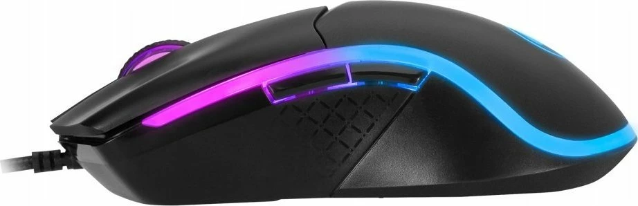 Maus gaming Marvo M358, 7200 DPI, RGB, 7 butona, USB me kabllo, i zi