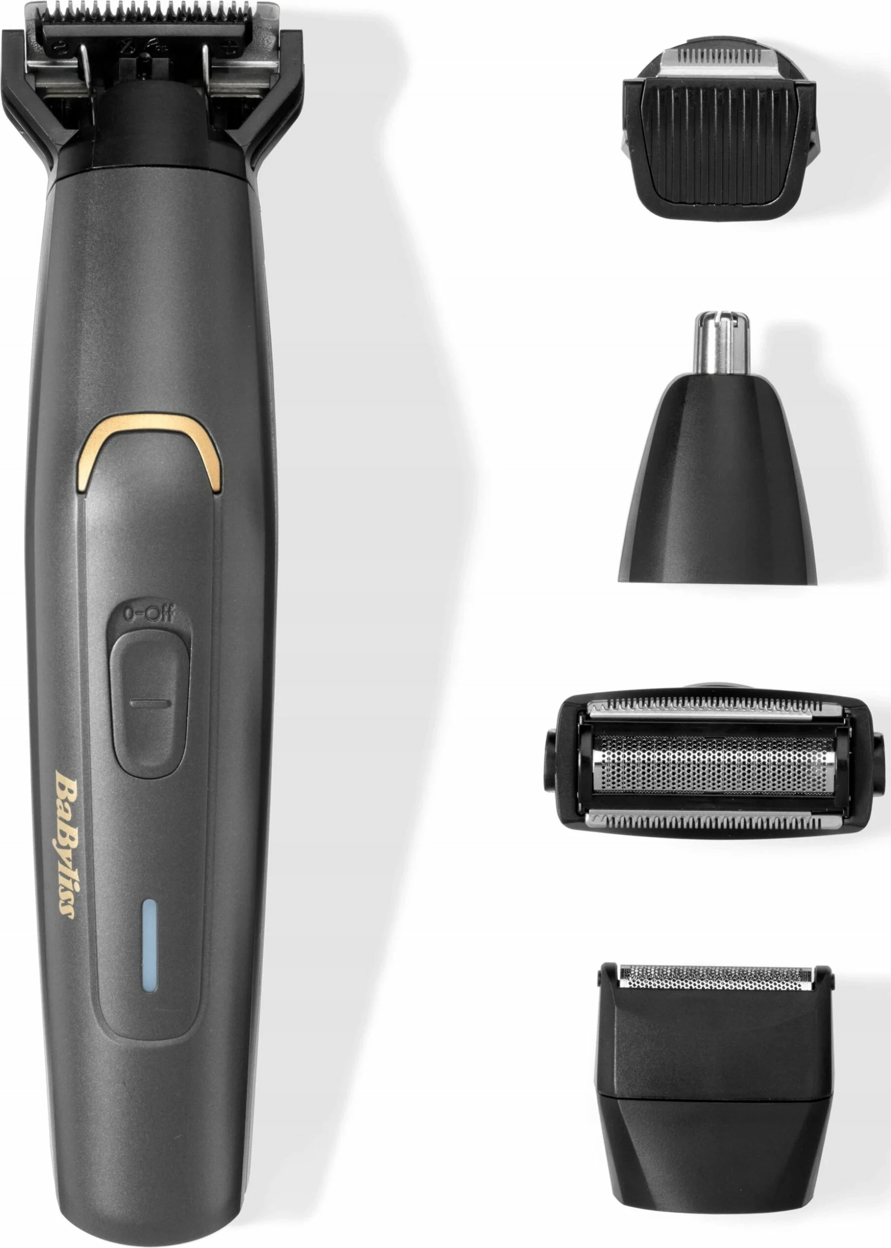 Trymer multifunksional BaByliss MT987E 12n1, 70 min, i papërshkueshëm nga uji, Graphite