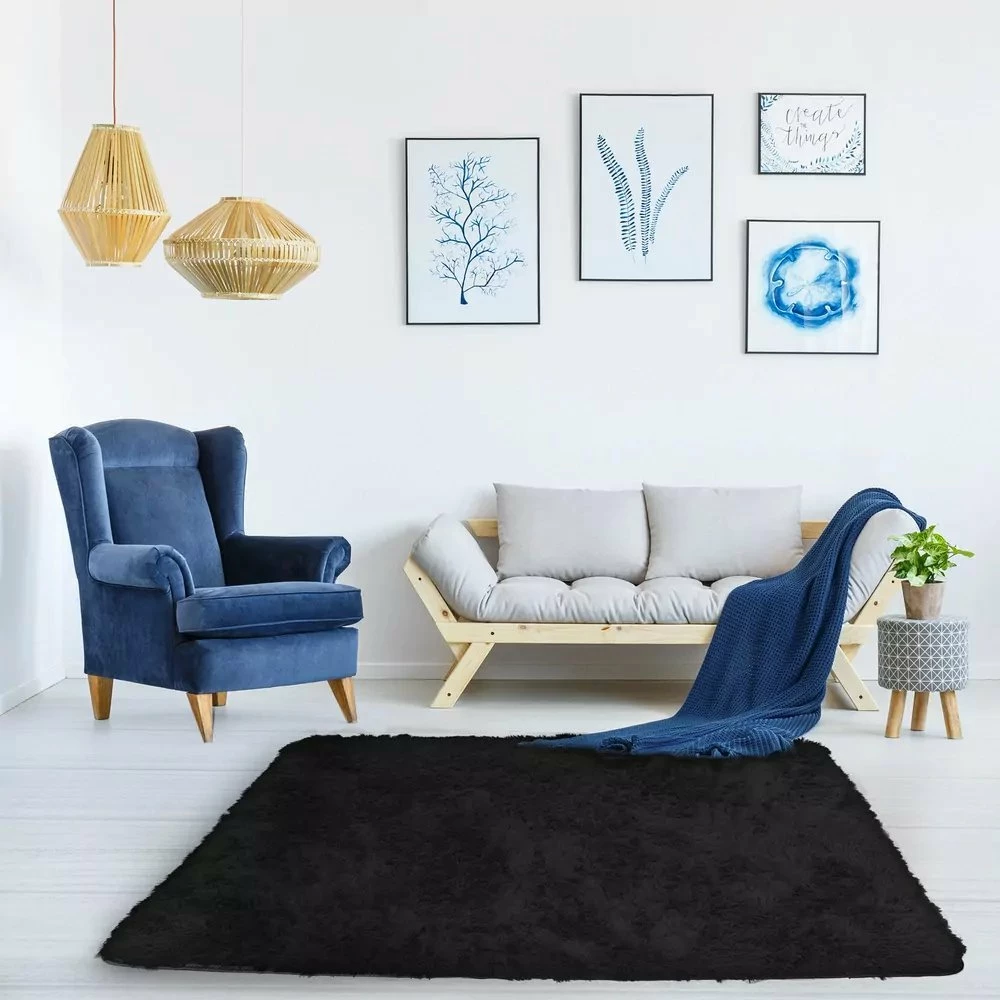 Tepih shaggy Strado Shaggy 60x90 cm, i zi
