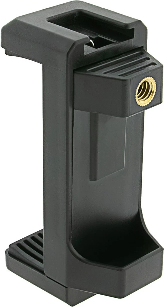 Tripod i rregullueshëm PATONA Premium me mbajtës për celular, i zi/verdhë