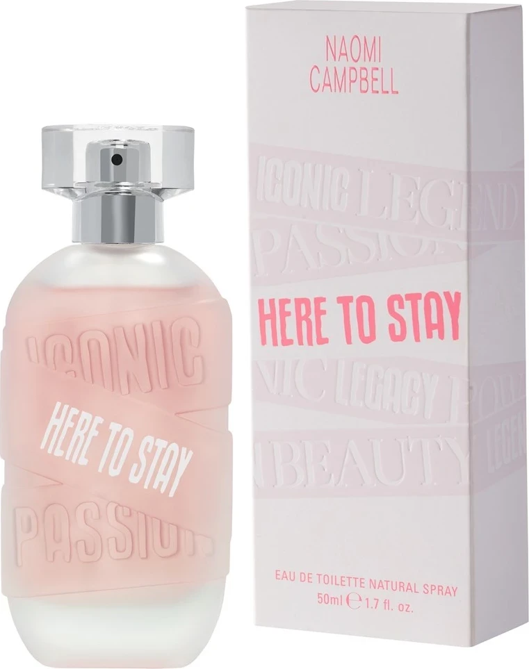 Eau de Toilette Naomi Campbell Here To Stay, 50 ml
