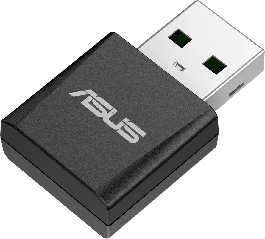 Adaptor USB WiFi ASUS USB-BE92 Nano BE6500 Tri-band WiFi 7, 2.4/5/6GHz, WPA3, zi