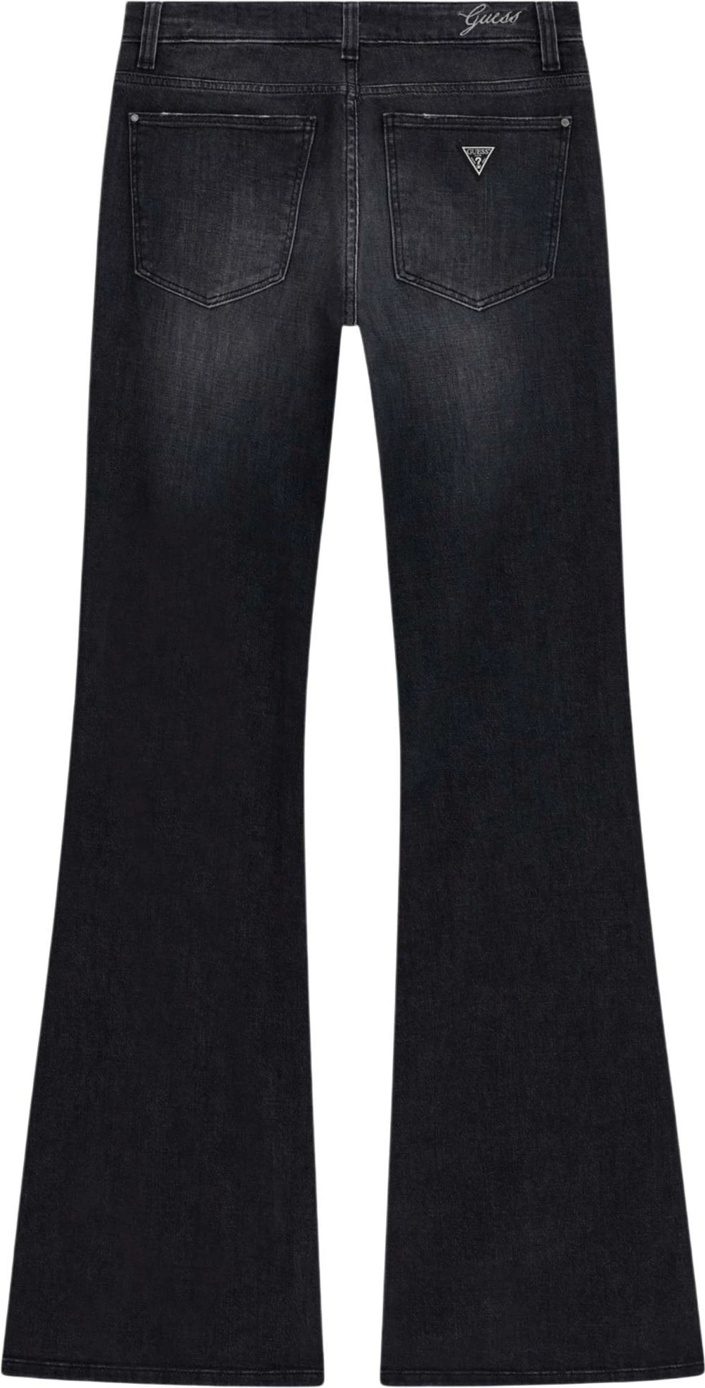 Pantallona xhins për femra Guess Beverly Low Rise W6BAJ7 D2088, të zeza [Madhësia: W31 L32]