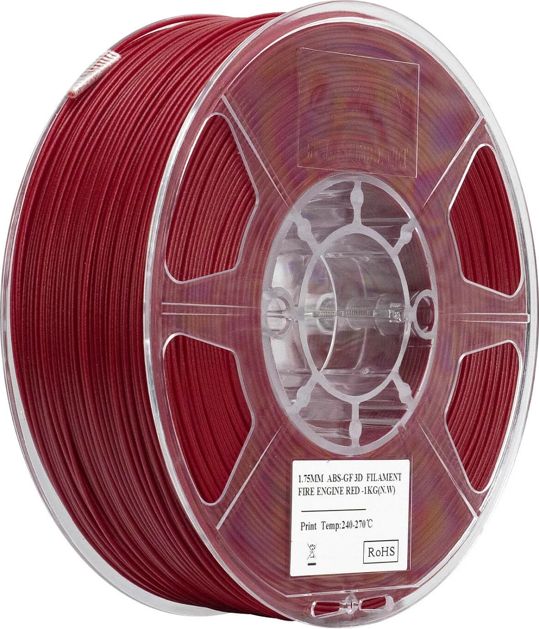 Filament ABS eSun EABS-GF, 1.75mm, 1kg, Fire Engine Red