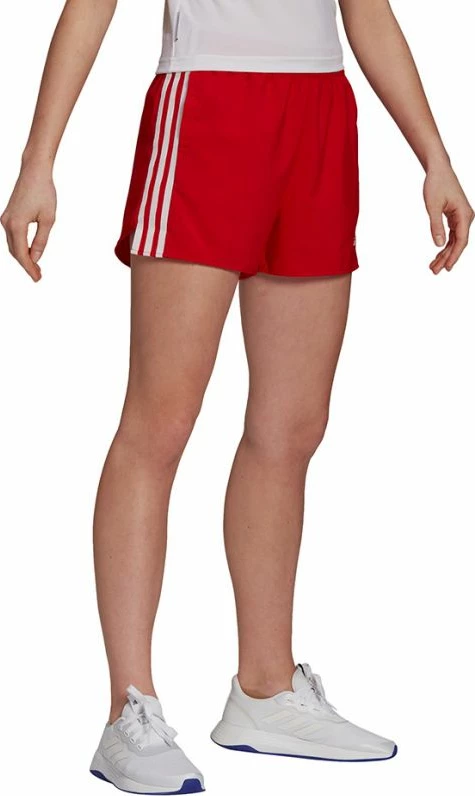 Shorce sportive për femra adidas, të kuqe