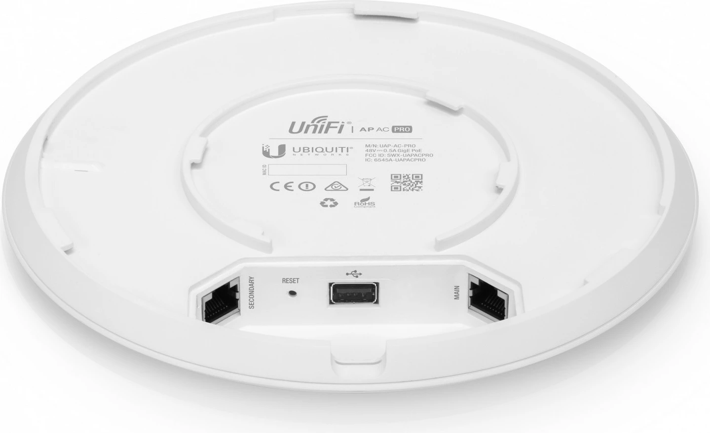 Access point UBIQUITI UAP-AC-PRO, 3x3 MU-MIMO, i bardhë