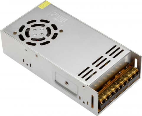 Furnizues energjie LED GTV LD-ZAS350-NW 12V 350W 29.2A IP20, argjendtë