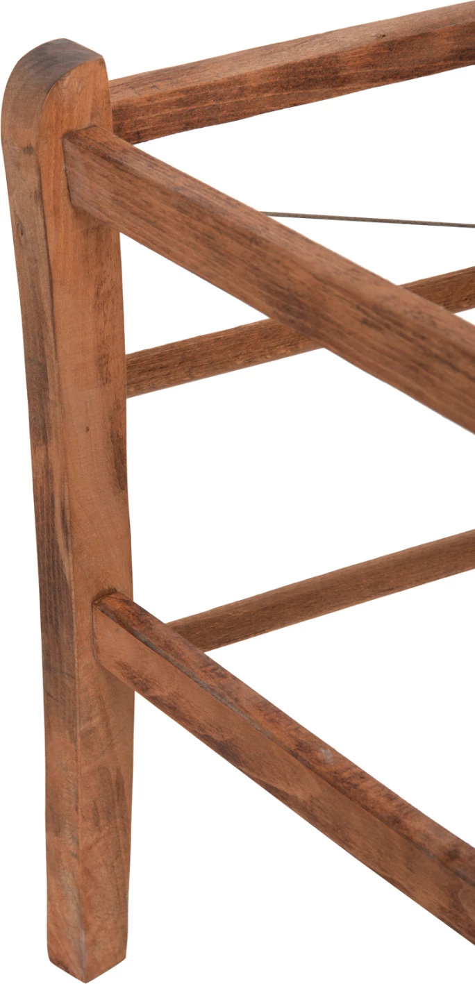 Karrige PAROS FH5585.01 dru ahu, ngjyrë arre, 40x41x87 cm, vetëm korniza