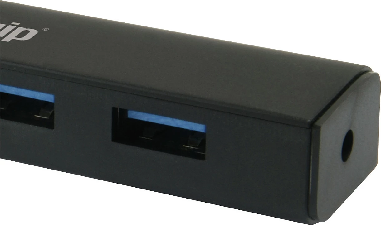 USB hub Equip 128953, 4 porta, USB 3.2 Gen 1, 5000 Mbit/s, plastik, zi