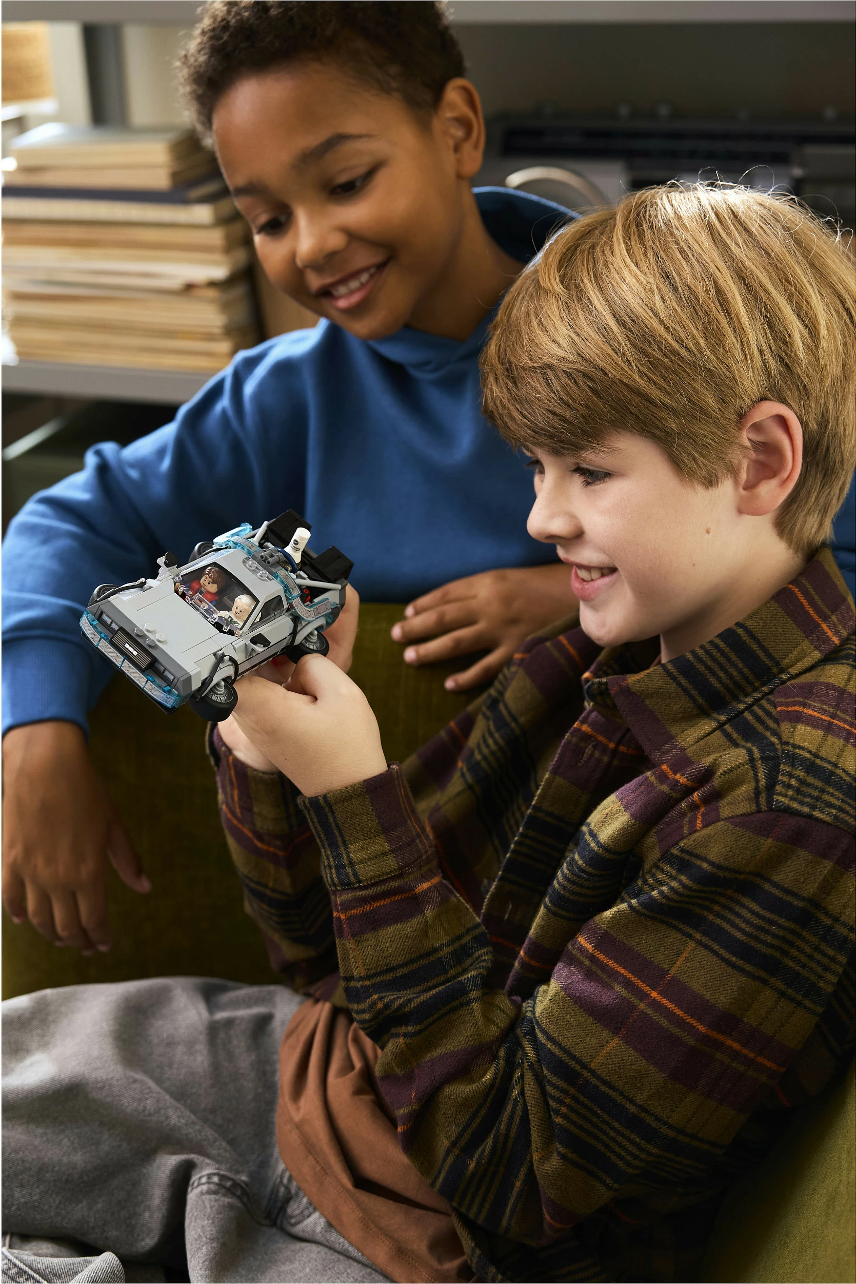 Set ndërtimi LEGO Speed Champions Time Machine Back to the Future 77256, 357 copë, multikolor