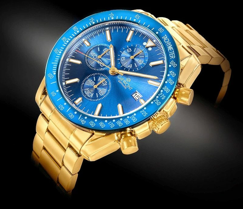 Orë dore për meshkuj Giewont, blu