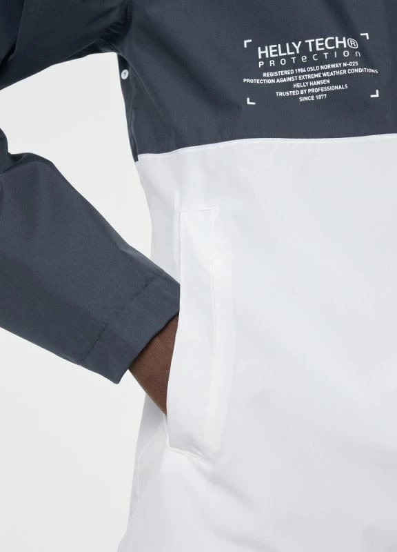 Jakne për meshkuj Helly Hansen, bardhë dhe grafit [Madhësia: L]