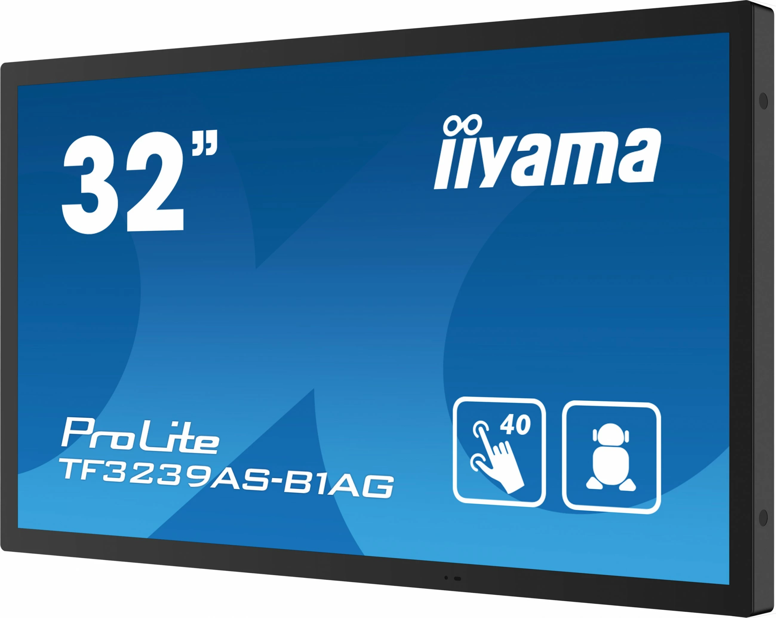 Ekran interaktiv iiyama TF3239AS-B1AG, 31.5 inç, LED, 1920 x 1080 piksel, 24/7