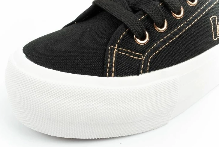 Atlete platforme për femra Lee Cooper, të zeza me të arta