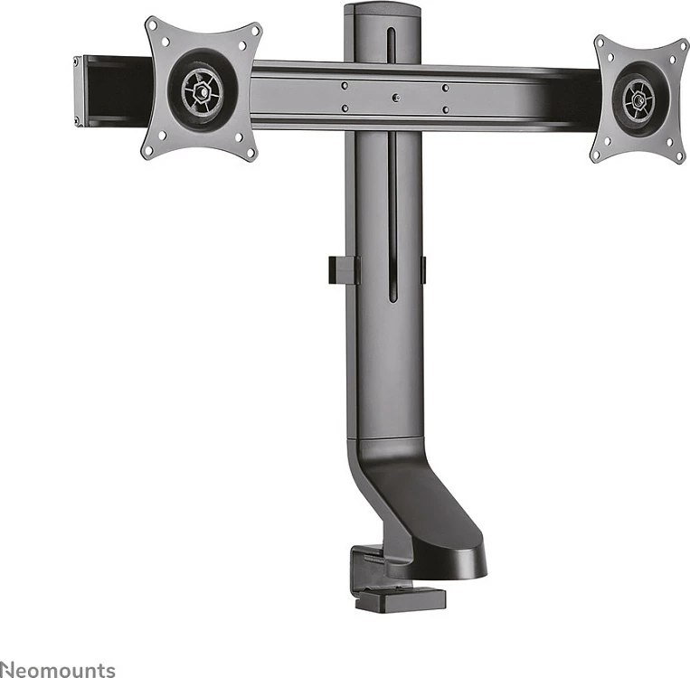 Mbajtës tavoline Neomounts FPMA-D860DBLACK, 2 ekrane, 27", i zi