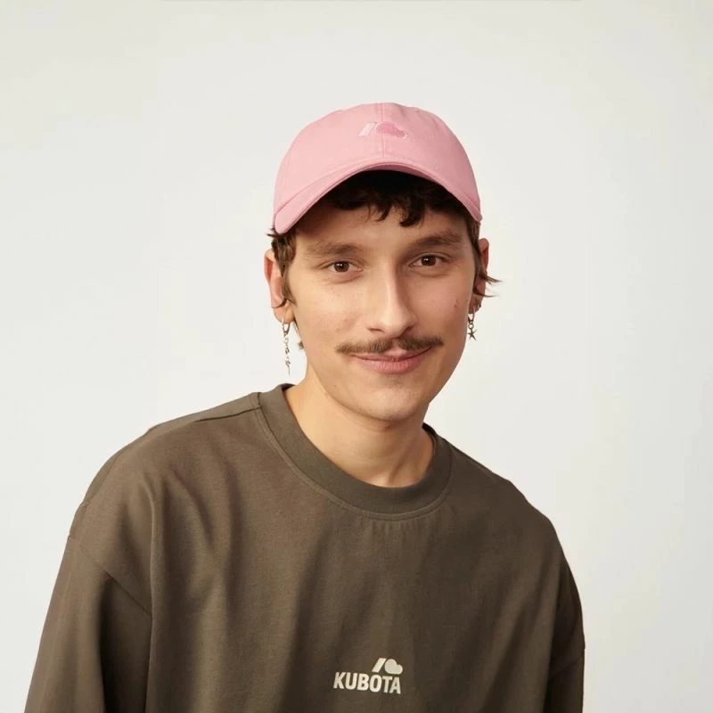 Kapelë bejsbolli Kubota, rozë