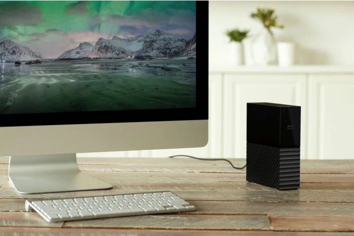 HDD i jashtëm desktop WD My Book WDBBGB0160HBK-EESN 16TB USB 3.2 Gen 1 3.5\" 7200RPM, i zi, set me kabllo USB dhe adapter rryme