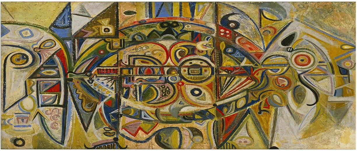 Pikturë dekorative në kanavacë, shumëngjyrëshe, Desert, YTYMDRN145_50120, 50x120cm