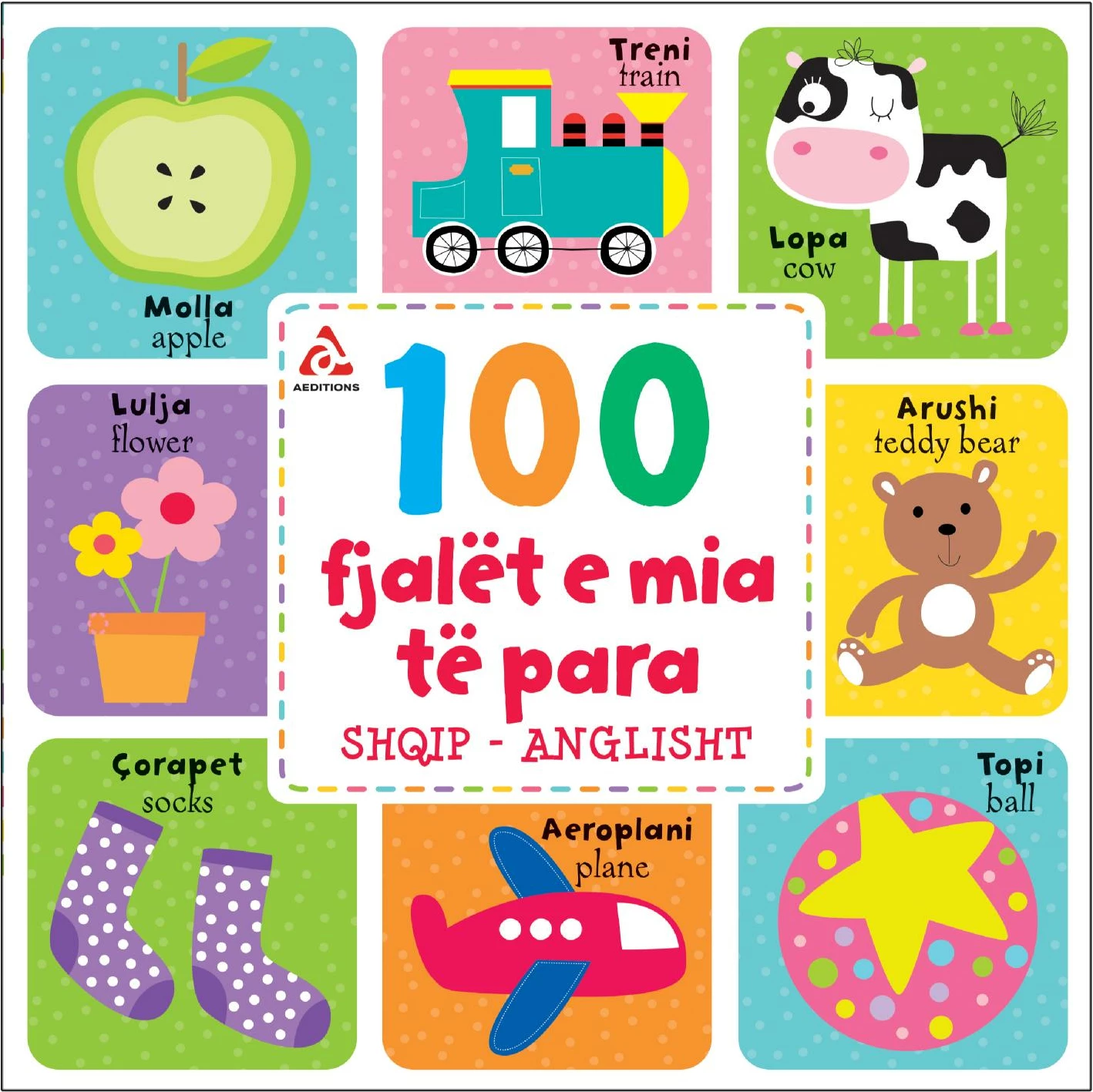 100 fjalet e mia te para shqip-anglisht