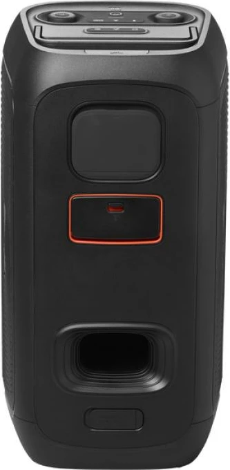 Altoparlant JBL PartyBox Club 120 portabël Bluetooth, drita LED, hyrje mikrofon/kitarë, dorezë palosëse, bateri e zëvendësueshme, IPX4, deri 12 orë, e zezë