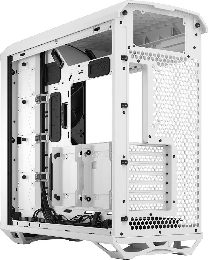 Kasë Fractal Design Torrent FD-C-TOR1A-03 TG Clear Tint 5x fan ATX/E-ATX, e bardhë