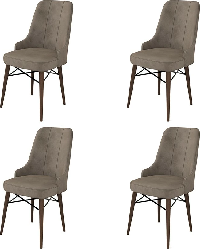 Set karrigesh (4 copë), Hanah Home, Pare, kapuçino, kafe