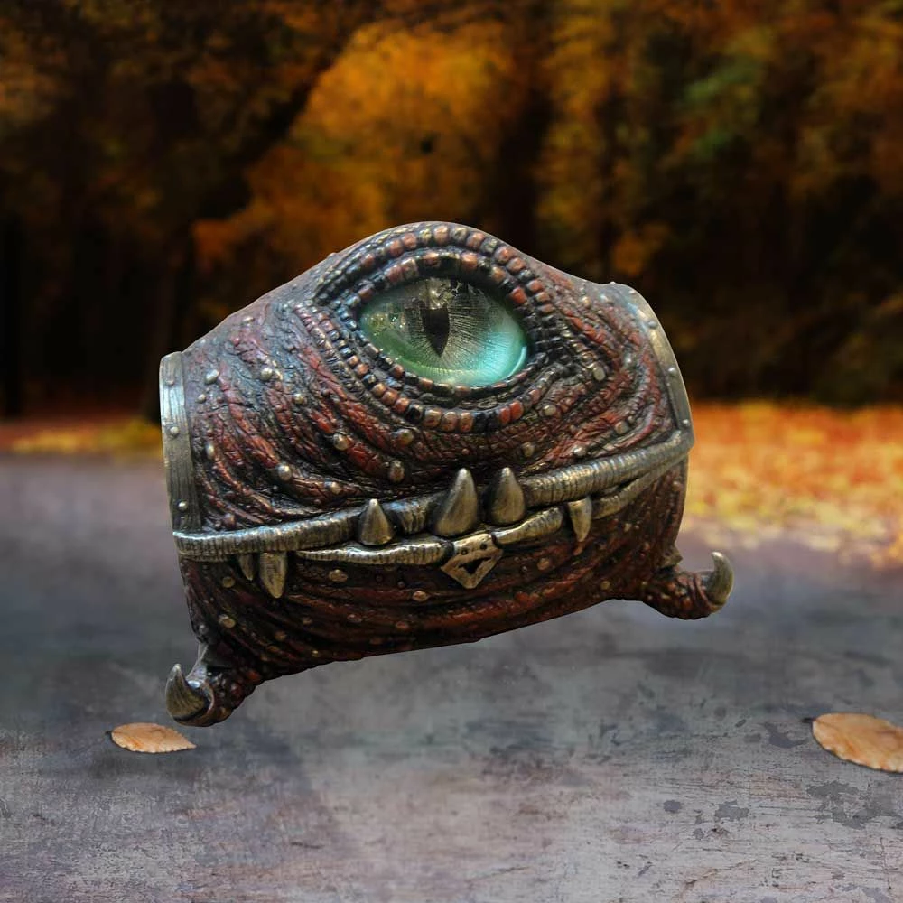 Kuti dekorative Nemesis Now Gaming Heroes 16.5 cm resin, e kuqe