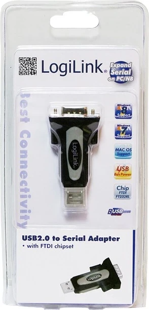 Adapter LogiLink, RS-232