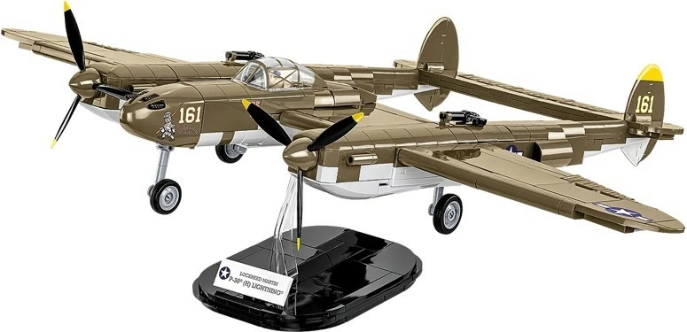 Set blloqesh Cobi Klocki Lockheed P-38H Lightning, 652 pjesë, Historical Collection
