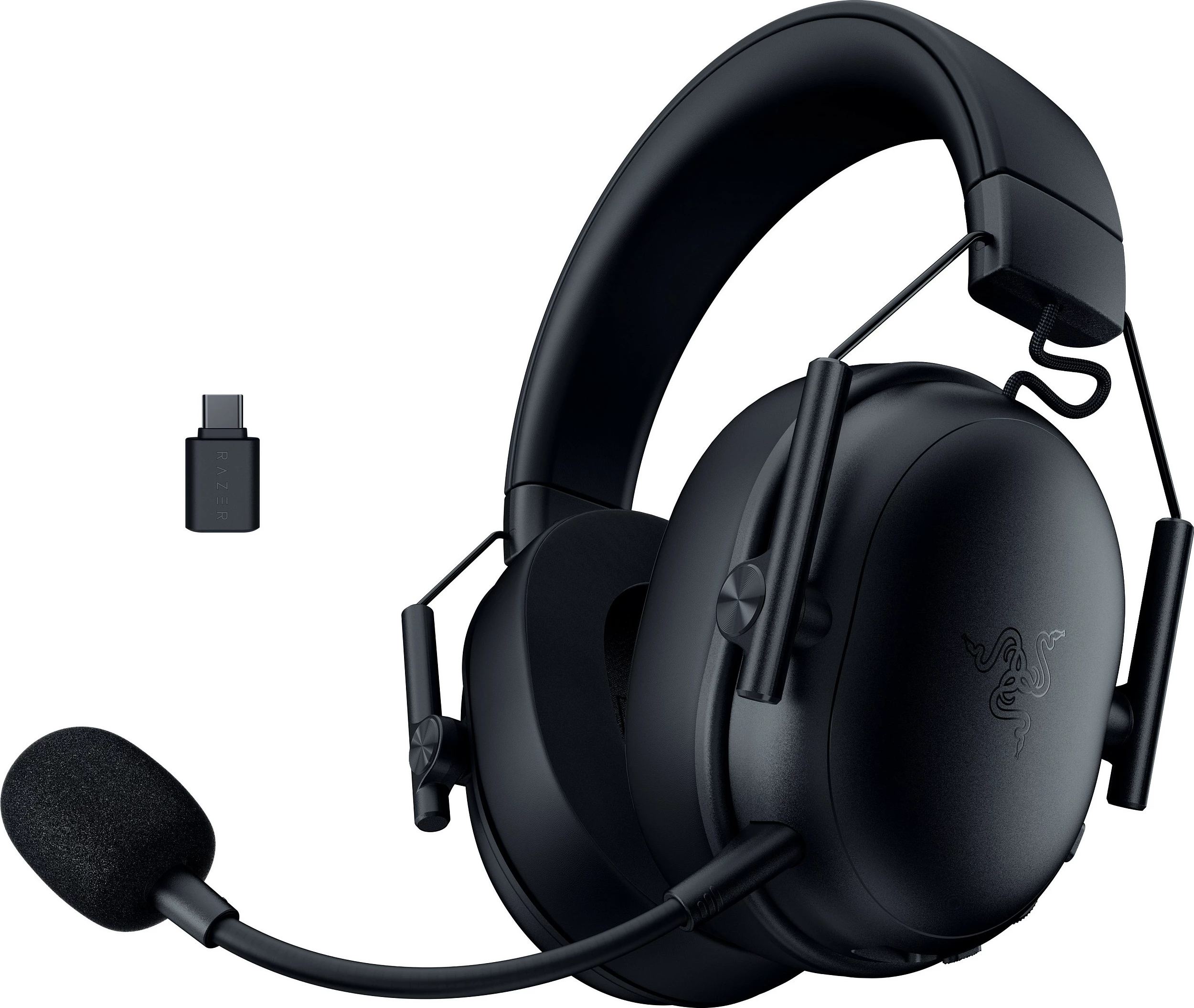 Kufje Razer BlackShark V3 X HyperSpeed, wireless/me kabllo, THX Spatial, 70 orë bateri, të bardha