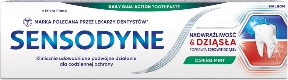 Pasta për dhëmbë Sensodyne Sensitive & Gums Caring Mint 75ml