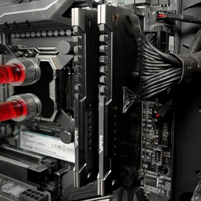 RAM Memorje Patriot Viper Steel PVS432G360C8K 32GB (2x16GB) DDR4 3600MHz CL18 DIMM 1.35V, gri
