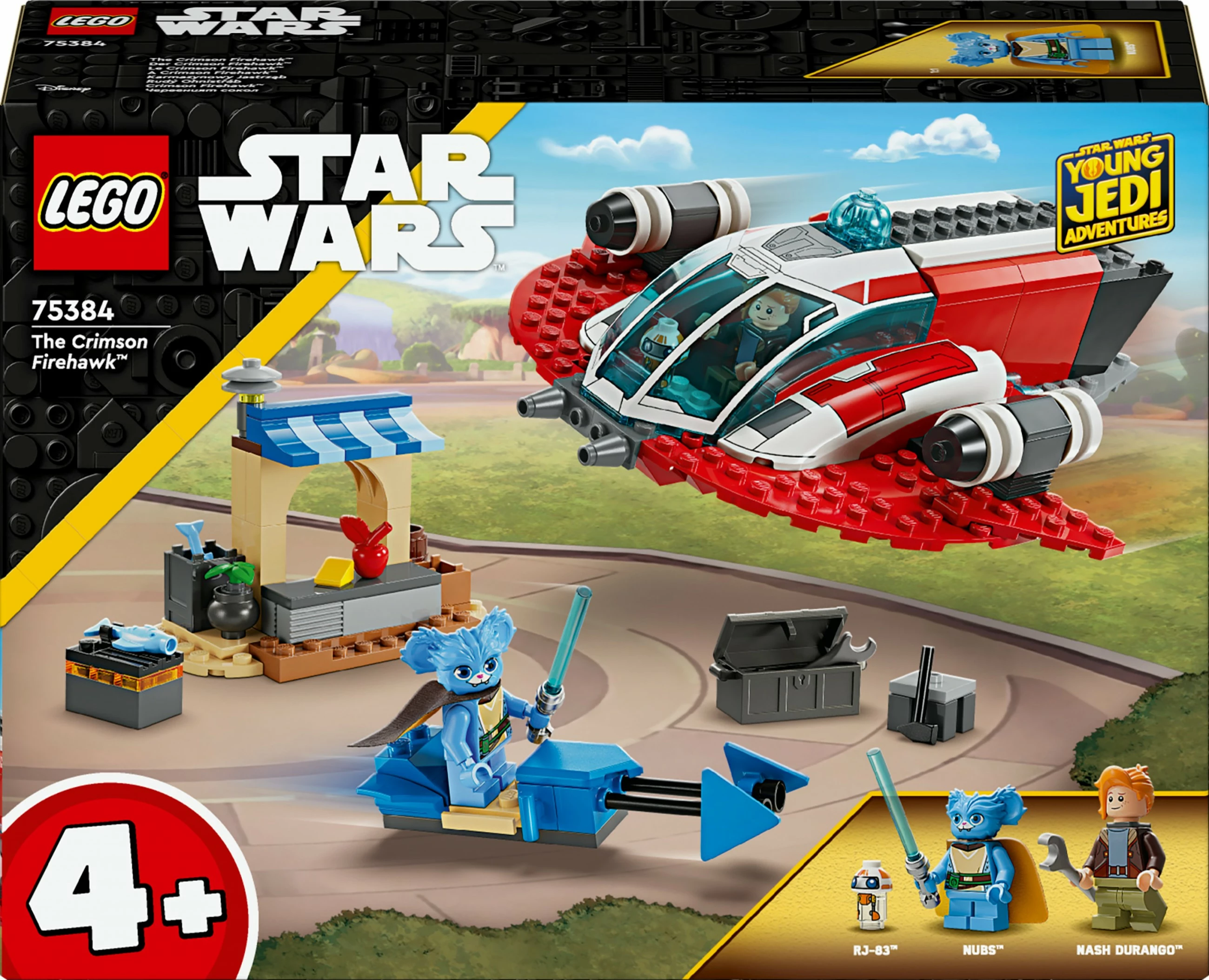 Set ndërtimi LEGO Star Wars The Crimson Firehawk 136 pjesë, multikolor