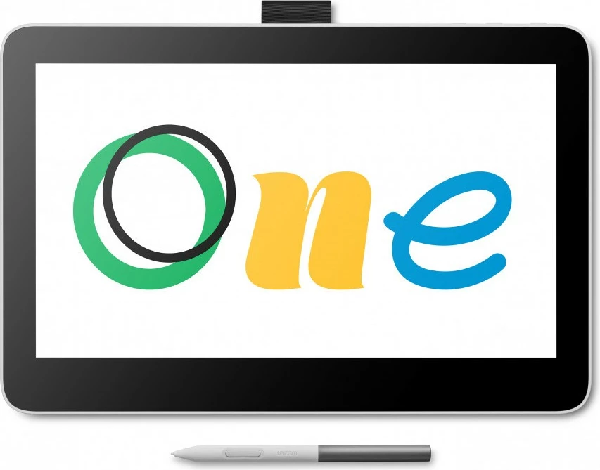 Tablet grafike Wacom One 13 touch, 33.8 cm, Pen, Touch, e bardhë