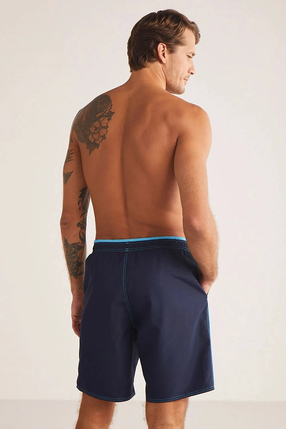 Shorc për not, ngjyrë navy blue, Jumeon, Dumas