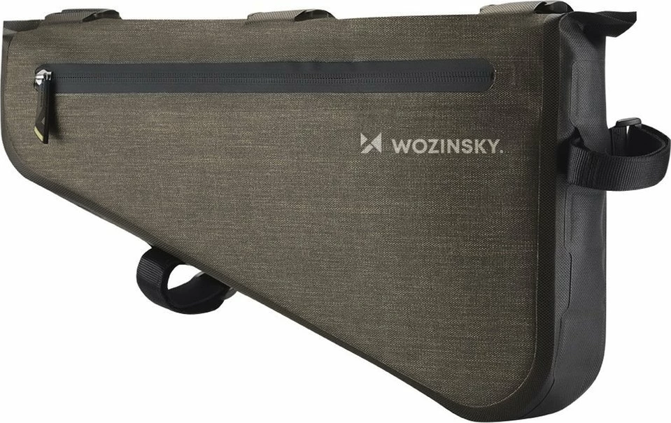 Çantë kornize biçiklete Wozinsky WBB15BK, 3.5L, poliester, gri