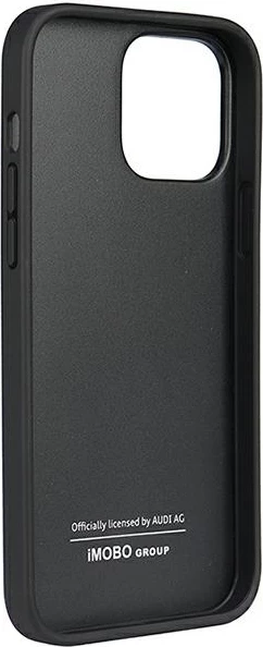 Mbështjellës Audi Genuine Leather për iPhone 13 Pro / 13, 6.1", i zi