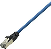 Kabllo rrjeti LogiLink Patch Cat.8.1, 1m, 40GE 2000MHz, S/FTP, blu