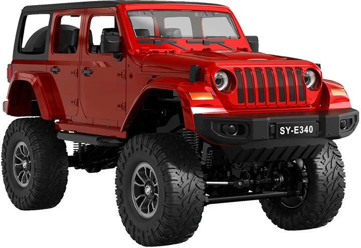 Makine me telekomandë Double Eagle Jeep Crawler Pro E340-003, 1:14, e kuqe