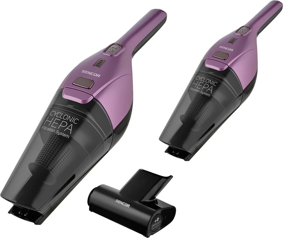 Fshesë elektrike Sencor SVC 0603VT – 3in1, e vjollcë