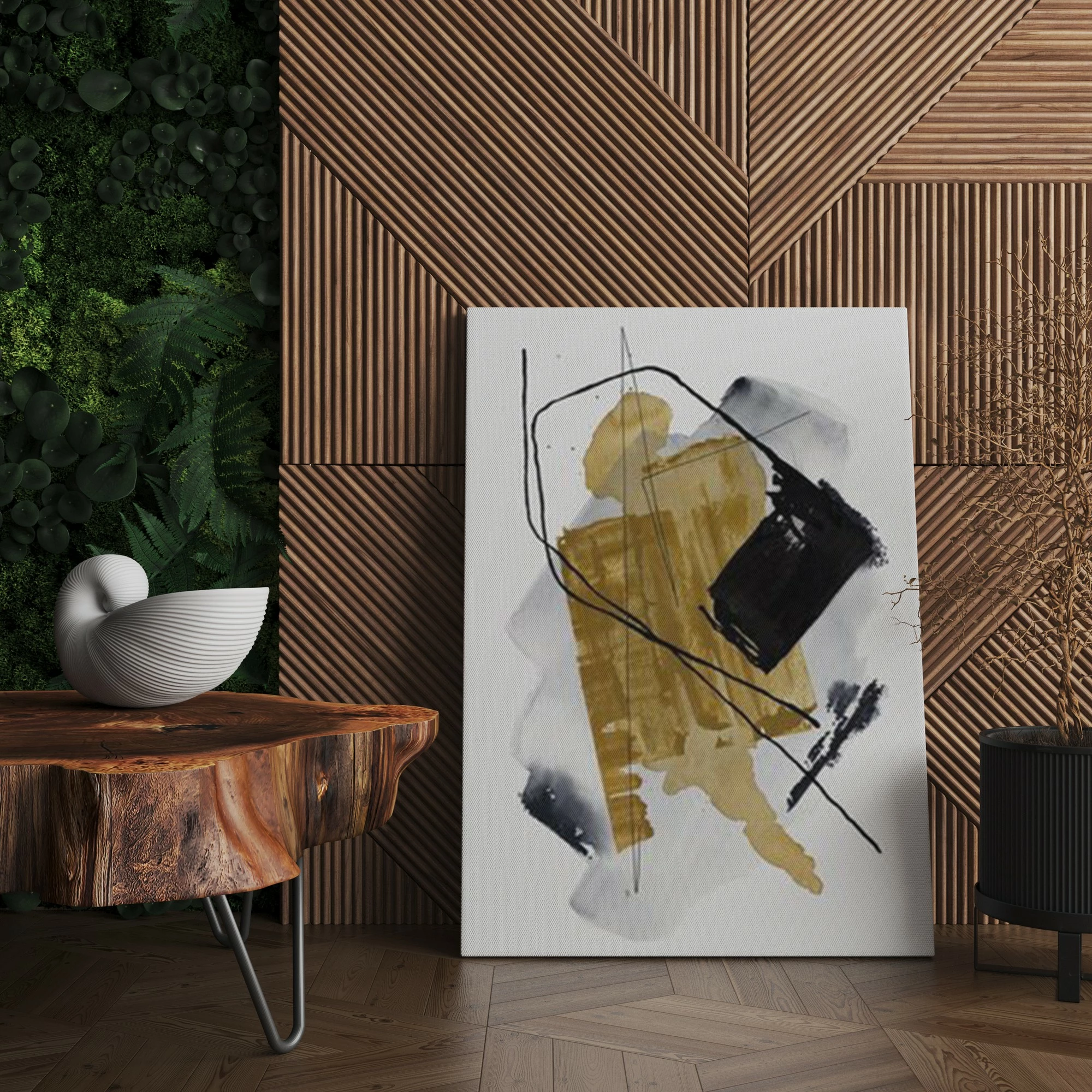 Pikturë dekorative në kanavacë, shumëngjyrëshe, Wallity ASR_CNV25-18, 50x70cm