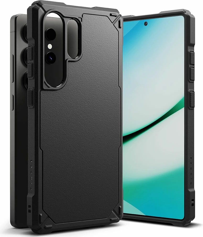 Mbështjellës Ringke Rugged Gear për Samsung Galaxy S25 Ultra, zi