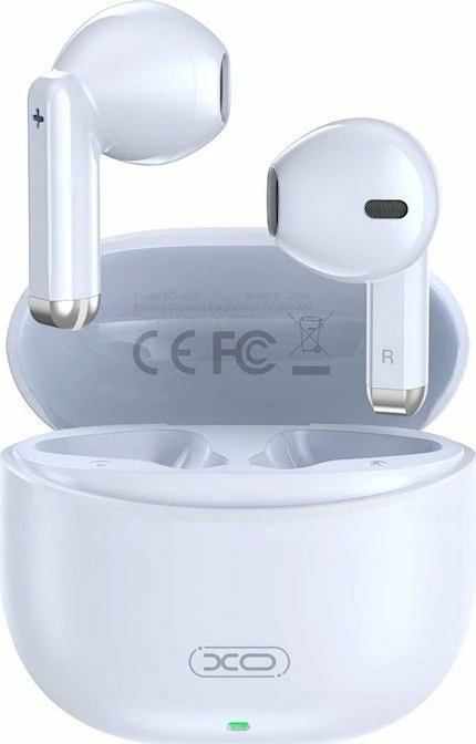 Kufje Bluetooth XO XO-X33 TWS, mikrofon, Bluetooth 5.3, 4h, blu, me kuti karikimi